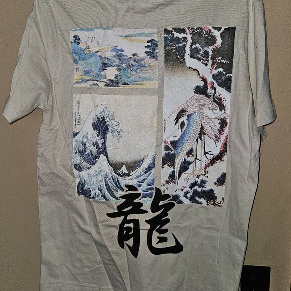 REBEL "Dragon" Japanese Wave Tee - Picture 1 of 6